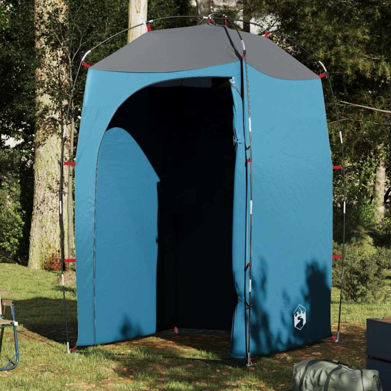 vidaXL Duschzelt Blau Wasserfest vidaXL Duschzelt Blau Wasserfest