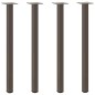vidaXL Couchtischbeine 4 Stk. Naturstahl 72-74 cm Stahl vidaXL Couchtischbeine 4 Stk. Naturstahl 72-74 cm Stahl