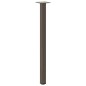 vidaXL Couchtischbeine 4 Stk. Naturstahl 72-74 cm Stahl vidaXL Couchtischbeine 4 Stk. Naturstahl 72-74 cm Stahl