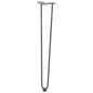 vidaXL Haarnadelbeine 4 Stk. Naturstahl 72 cm Massivstahl vidaXL Haarnadelbeine 4 Stk. Naturstahl 72 cm Massivstahl