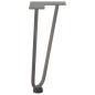 vidaXL Haarnadelbeine 4 Stk. Naturstahl 30 cm Massivstahl vidaXL Haarnadelbeine 4 Stk. Naturstahl 30 cm Massivstahl