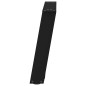 vidaXL Couchtischbeine U-Form 2 Stk. Schwarz 60x(42-43) cm Stahl vidaXL Couchtischbeine U-Form 2 Stk. Schwarz 60x(42-43) cm Stahl