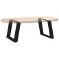 vidaXL Couchtischbeine U-Form 2 Stk. Schwarz 60x(42-43) cm Stahl vidaXL Couchtischbeine U-Form 2 Stk. Schwarz 60x(42-43) cm Stahl