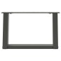 vidaXL Couchtischbeine U-Form 2 Stk. Anthrazit 40x(30-31) cm Stahl vidaXL Couchtischbeine U-Form 2 Stk. Anthrazit 40x(30-31) cm Stahl
