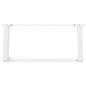vidaXL Couchtischbeine U-Form 2 Stk. Weiß 60x(30-31) cm Stahl vidaXL Couchtischbeine U-Form 2 Stk. Weiß 60x(30-31) cm Stahl