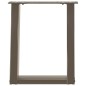 vidaXL Couchtischbeine U-Form 2 Stk. Naturstahl 38x(42-43) cm Stahl vidaXL Couchtischbeine U-Form 2 Stk. Naturstahl 38x(42-43) cm Stahl