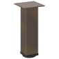 vidaXL Couchtischbeine 4 Stk. Naturstahl 42-44 cm Stahl vidaXL Couchtischbeine 4 Stk. Naturstahl 42-44 cm Stahl