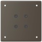 vidaXL Couchtischbeine 4 Stk. Naturstahl 42-44 cm Stahl vidaXL Couchtischbeine 4 Stk. Naturstahl 42-44 cm Stahl