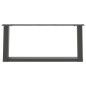 vidaXL Couchtischbeine U-Form 2 Stk. Anthrazit 70x(30-31) cm Stahl vidaXL Couchtischbeine U-Form 2 Stk. Anthrazit 70x(30-31) cm Stahl