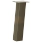 vidaXL Couchtischbeine 4 Stk. Naturstahl 42 cm Stahl vidaXL Couchtischbeine 4 Stk. Naturstahl 42 cm Stahl