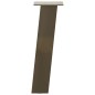 vidaXL Couchtischbeine 4 Stk. Naturstahl 42 cm Stahl vidaXL Couchtischbeine 4 Stk. Naturstahl 42 cm Stahl