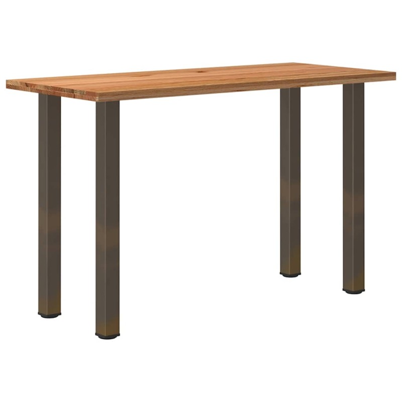 vidaXL Bartisch Hellbraun 180x80x112 cm Massivholz Eiche Rechteckig vidaXL Bartisch Hellbraun 180x80x112 cm Massivholz Eiche Rechteckig