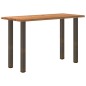 vidaXL Bartisch Hellbraun 180x80x112 cm Massivholz Eiche Rechteckig vidaXL Bartisch Hellbraun 180x80x112 cm Massivholz Eiche Rechteckig