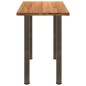 vidaXL Bartisch Hellbraun 180x80x112 cm Massivholz Eiche Rechteckig vidaXL Bartisch Hellbraun 180x80x112 cm Massivholz Eiche Rechteckig