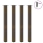 vidaXL Bartisch Hellbraun 180x80x112 cm Massivholz Eiche Rechteckig vidaXL Bartisch Hellbraun 180x80x112 cm Massivholz Eiche Rechteckig