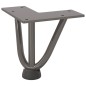 vidaXL Haarnadelbeine 4 Stk. Naturstahl 10 cm Massivstahl vidaXL Haarnadelbeine 4 Stk. Naturstahl 10 cm Massivstahl