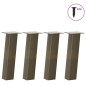 vidaXL Couchtischbeine 4 Stk. Naturstahl 30 cm Stahl vidaXL Couchtischbeine 4 Stk. Naturstahl 30 cm Stahl