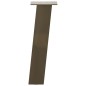 vidaXL Couchtischbeine 4 Stk. Naturstahl 30 cm Stahl vidaXL Couchtischbeine 4 Stk. Naturstahl 30 cm Stahl