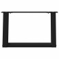 vidaXL Couchtischbeine U-Form 2 Stk. Schwarz 40x(30-31) cm Stahl vidaXL Couchtischbeine U-Form 2 Stk. Schwarz 40x(30-31) cm Stahl