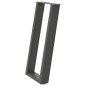 vidaXL Konsolentischbeine U-Form 2 Stk. Anthrazit 38x(72-73) cm Stahl vidaXL Konsolentischbeine U-Form 2 Stk. Anthrazit 38x(72-73) cm Stahl