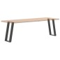 vidaXL Konsolentischbeine U-Form 2 Stk. Anthrazit 38x(72-73) cm Stahl vidaXL Konsolentischbeine U-Form 2 Stk. Anthrazit 38x(72-73) cm Stahl