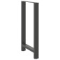 vidaXL Couchtischbeine Anthrazit 2 Stk. 60x(100-101) cm Stahl vidaXL Couchtischbeine Anthrazit 2 Stk. 60x(100-101) cm Stahl
