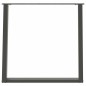 vidaXL Esstischbeine U-Form 2 Stk. Anthrazit 70x(72-73) cm Stahl vidaXL Esstischbeine U-Form 2 Stk. Anthrazit 70x(72-73) cm Stahl