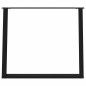 vidaXL Esstischbeine U-Form 2 Stk. Schwarz 100x(72-73) cm Stahl vidaXL Esstischbeine U-Form 2 Stk. Schwarz 100x(72-73) cm Stahl