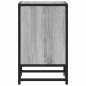 vidaXL Nachttische 2 Stk. Grau Sonoma 40x31x50 cm Holzwerkstoff Metall vidaXL Nachttische 2 Stk. Grau Sonoma 40x31x50 cm Holzwerkstoff Metall