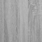 vidaXL Nachttische 2 Stk. Grau Sonoma 40x31x50 cm Holzwerkstoff Metall vidaXL Nachttische 2 Stk. Grau Sonoma 40x31x50 cm Holzwerkstoff Metall