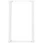 vidaXL Esstischbeine U-Form 2 Stk. Weiß 60x(72-73) cm Stahl vidaXL Esstischbeine U-Form 2 Stk. Weiß 60x(72-73) cm Stahl