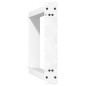 vidaXL Esstischbeine U-Form 2 Stk. Weiß 60x(72-73) cm Stahl vidaXL Esstischbeine U-Form 2 Stk. Weiß 60x(72-73) cm Stahl