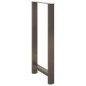vidaXL Couchtischbeine Naturstahl 2 Stk. 60x(110-111) cm Stahl vidaXL Couchtischbeine Naturstahl 2 Stk. 60x(110-111) cm Stahl
