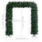 Weihnachtsgirlande mit LEDs Grün 240 cm Weihnachtsgirlande mit LEDs Grün 240 cm