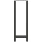 vidaXL Couchtischbeine Anthrazit 2 Stk. 40x(110-111) cm Stahl vidaXL Couchtischbeine Anthrazit 2 Stk. 40x(110-111) cm Stahl