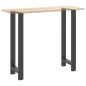 vidaXL Couchtischbeine Anthrazit 2 Stk. 40x(110-111) cm Stahl vidaXL Couchtischbeine Anthrazit 2 Stk. 40x(110-111) cm Stahl