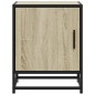vidaXL Nachttische 2 Stk. Sonoma-Eiche 40x31x50cm Holzwerkstoff Metall vidaXL Nachttische 2 Stk. Sonoma-Eiche 40x31x50cm Holzwerkstoff Metall