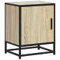 vidaXL Nachttische 2 Stk. Sonoma-Eiche 40x31x50cm Holzwerkstoff Metall vidaXL Nachttische 2 Stk. Sonoma-Eiche 40x31x50cm Holzwerkstoff Metall