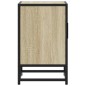 vidaXL Nachttische 2 Stk. Sonoma-Eiche 40x31x50cm Holzwerkstoff Metall vidaXL Nachttische 2 Stk. Sonoma-Eiche 40x31x50cm Holzwerkstoff Metall