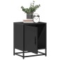 vidaXL Nachttische 2 Stk. Schwarz 40x31x50 cm Holzwerkstoff und Metall vidaXL Nachttische 2 Stk. Schwarz 40x31x50 cm Holzwerkstoff und Metall