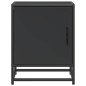 vidaXL Nachttische 2 Stk. Schwarz 40x31x50 cm Holzwerkstoff und Metall vidaXL Nachttische 2 Stk. Schwarz 40x31x50 cm Holzwerkstoff und Metall