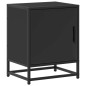 vidaXL Nachttische 2 Stk. Schwarz 40x31x50 cm Holzwerkstoff und Metall vidaXL Nachttische 2 Stk. Schwarz 40x31x50 cm Holzwerkstoff und Metall