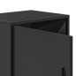 vidaXL Nachttische 2 Stk. Schwarz 40x31x50 cm Holzwerkstoff und Metall vidaXL Nachttische 2 Stk. Schwarz 40x31x50 cm Holzwerkstoff und Metall