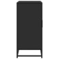 vidaXL Sideboard Schwarz 68x35x76 cm Holzwerkstoff und Metall vidaXL Sideboard Schwarz 68x35x76 cm Holzwerkstoff und Metall