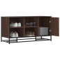 vidaXL Schuhbank Braun Eichen-Optik 100x40x53,5cm Holzwerkstoff Metall vidaXL Schuhbank Braun Eichen-Optik 100x40x53,5cm Holzwerkstoff Metall