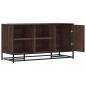 vidaXL Schuhbank Braun Eichen-Optik 100x40x53,5cm Holzwerkstoff Metall vidaXL Schuhbank Braun Eichen-Optik 100x40x53,5cm Holzwerkstoff Metall