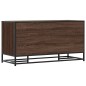 vidaXL Schuhbank Braun Eichen-Optik 100x40x53,5cm Holzwerkstoff Metall vidaXL Schuhbank Braun Eichen-Optik 100x40x53,5cm Holzwerkstoff Metall