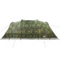 vidaXL Tunnel-Familienzelt 6 Personen Camouflage Wasserdicht vidaXL Tunnel-Familienzelt 6 Personen Camouflage Wasserdicht