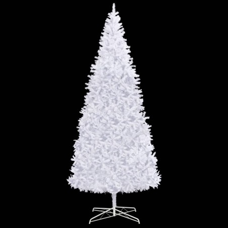 Künstlicher Weihnachtsbaum mit LEDs & Kugeln LEDs 400 cm Weiß