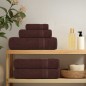 vidaXL Gästetücher 2 Stk. Braun 30x50 cm 360 g/m² 100% Baumwolle